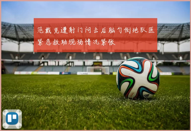 范戴克遭射门闷击后脑勺倒地队医紧急救助现场情况紧张