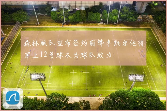 森林狼队宣布签约前锋李凯尔他将穿上12号球衣为球队效力
